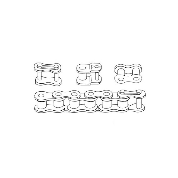 80 Hvy Roller Chain, 50ft (USA) 12" x12" x16"